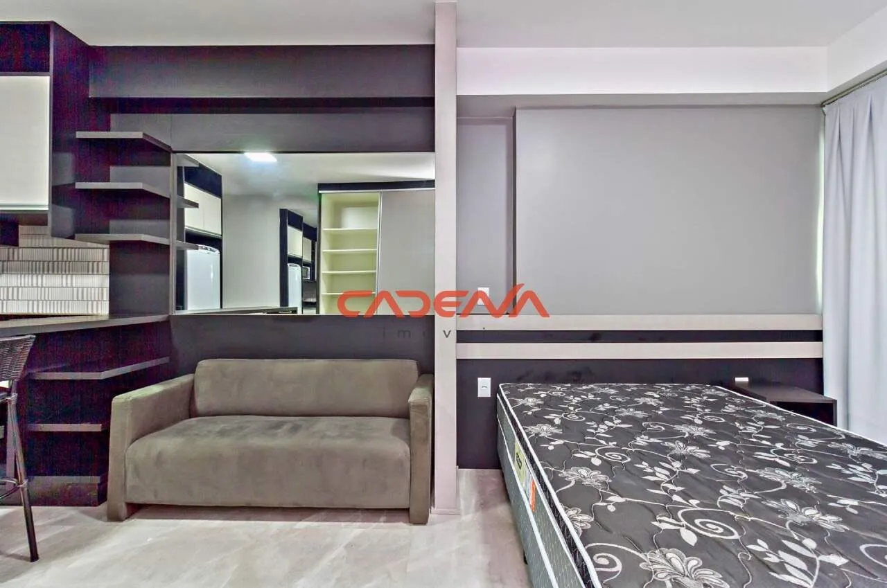 Furnished studio with open-plan kitchen and 1 bedroom — photo 14
