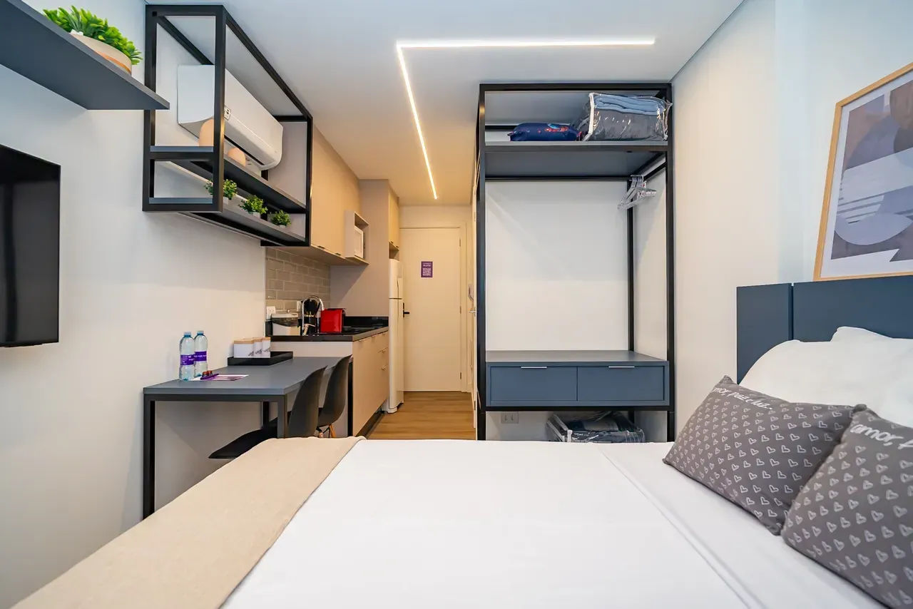 Apartamento amueblado de 1 dormitorio con escritorio — photo 5