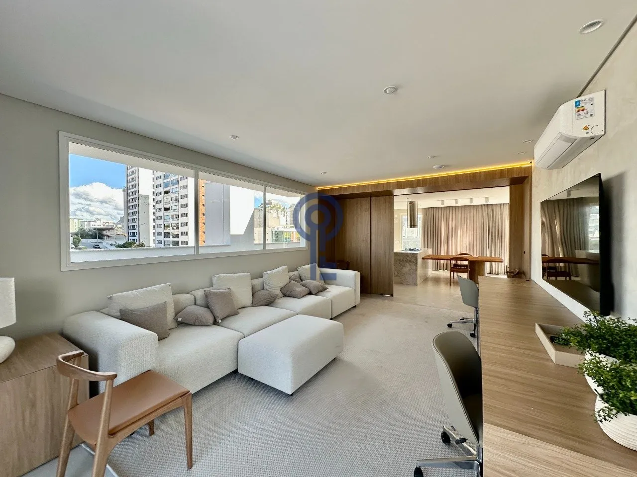 Furnished studio 45 m² on the 6th floor