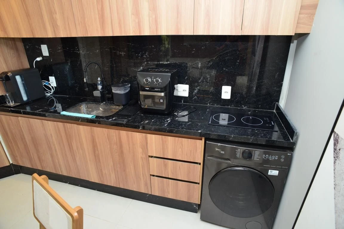 Apartamento mobiliado com 1 quarto e cozinha integrada — photo 28
