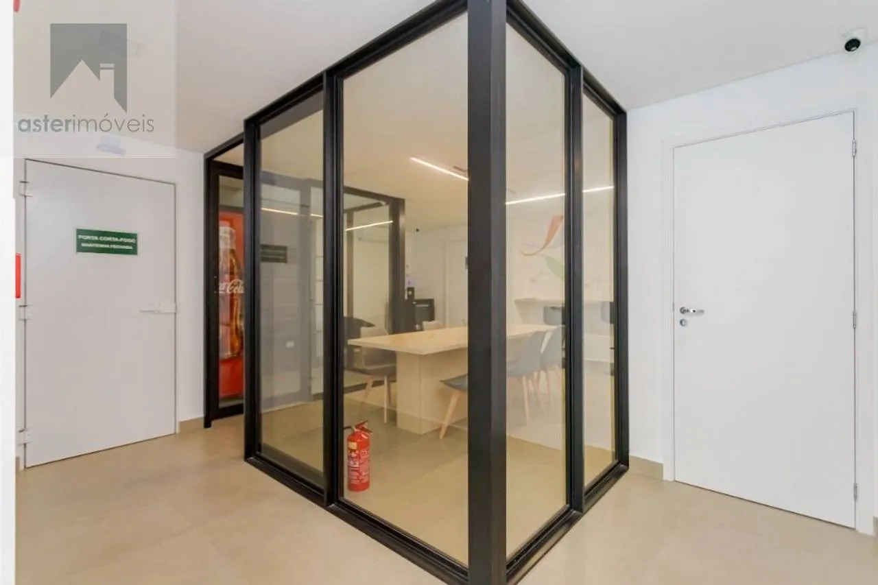 19 m² apartment with floor-to-ceiling windows and a dryer — photo 51