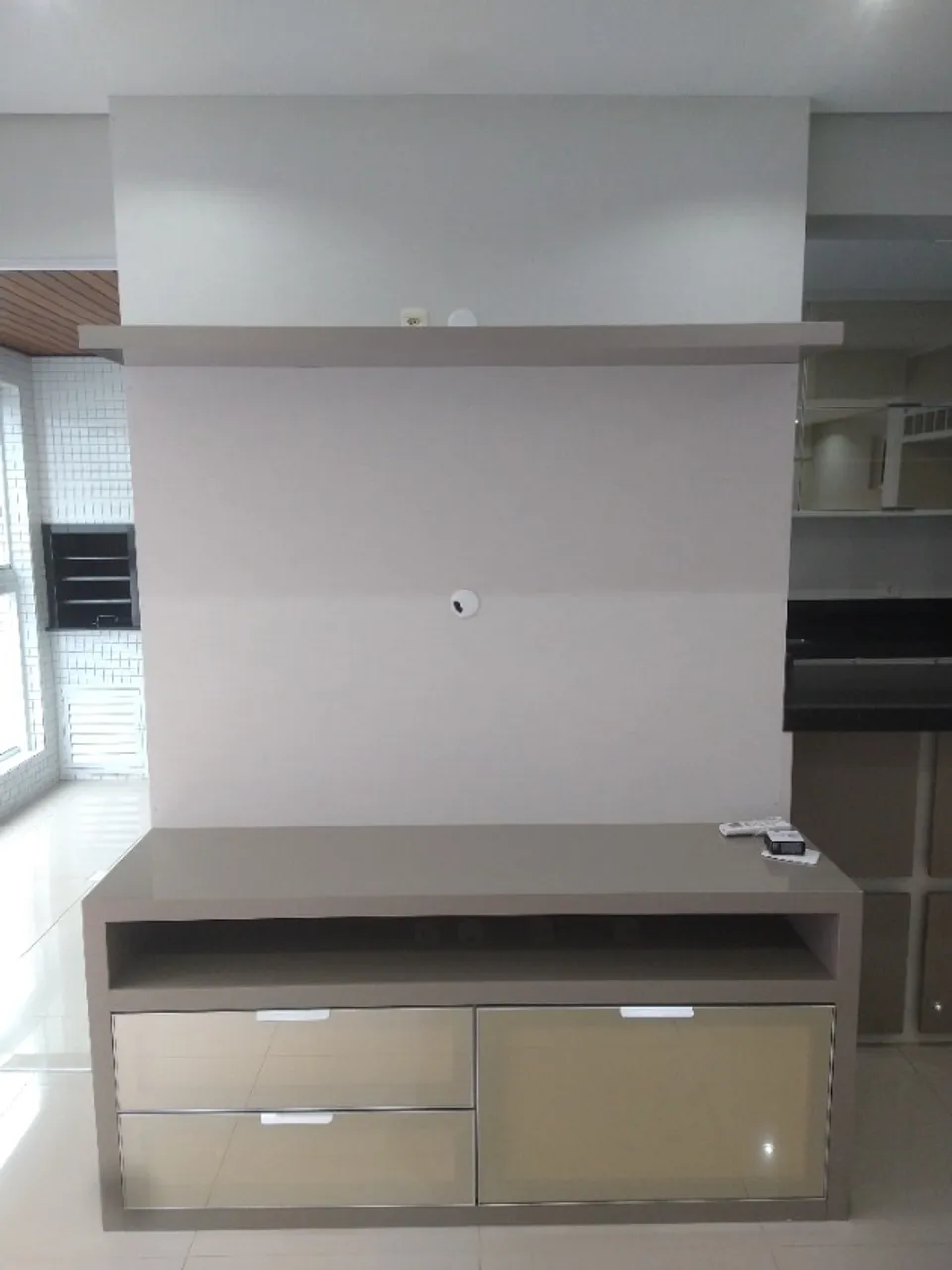 3-bedroom apartment with a home office in Curitiba