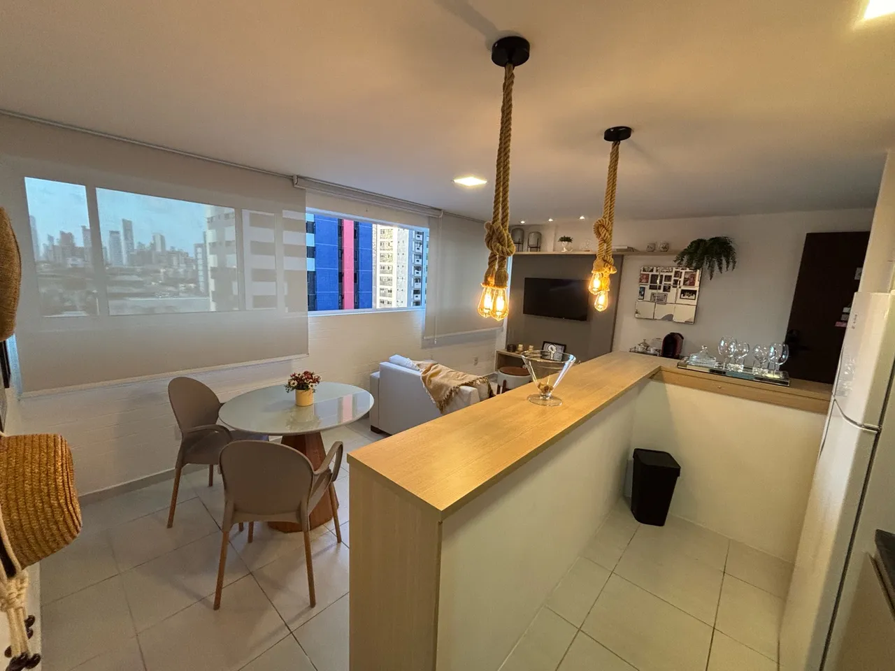 Apartamento mobiliado de 1 quarto em condomínio com piscina — photo 9