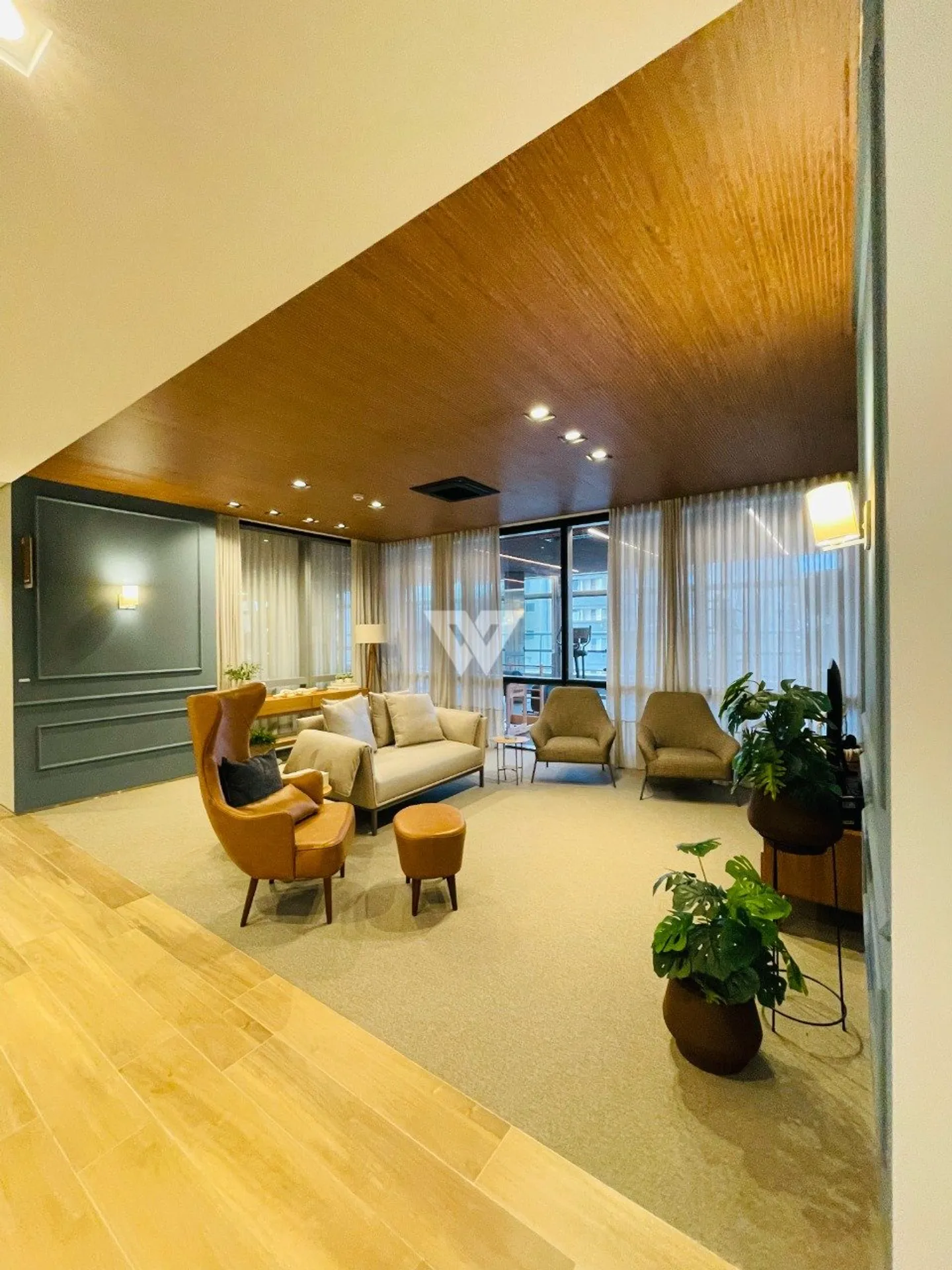 Furnished apartment, 49 m², with a washing machine — photo 30