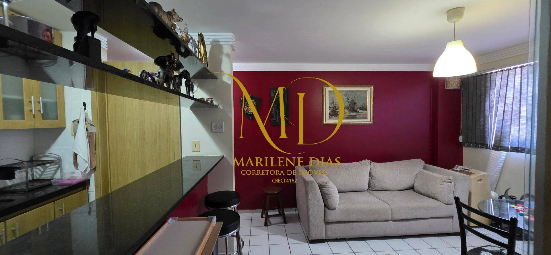 One-bedroom apartment with a home office in João Pessoa — photo 5