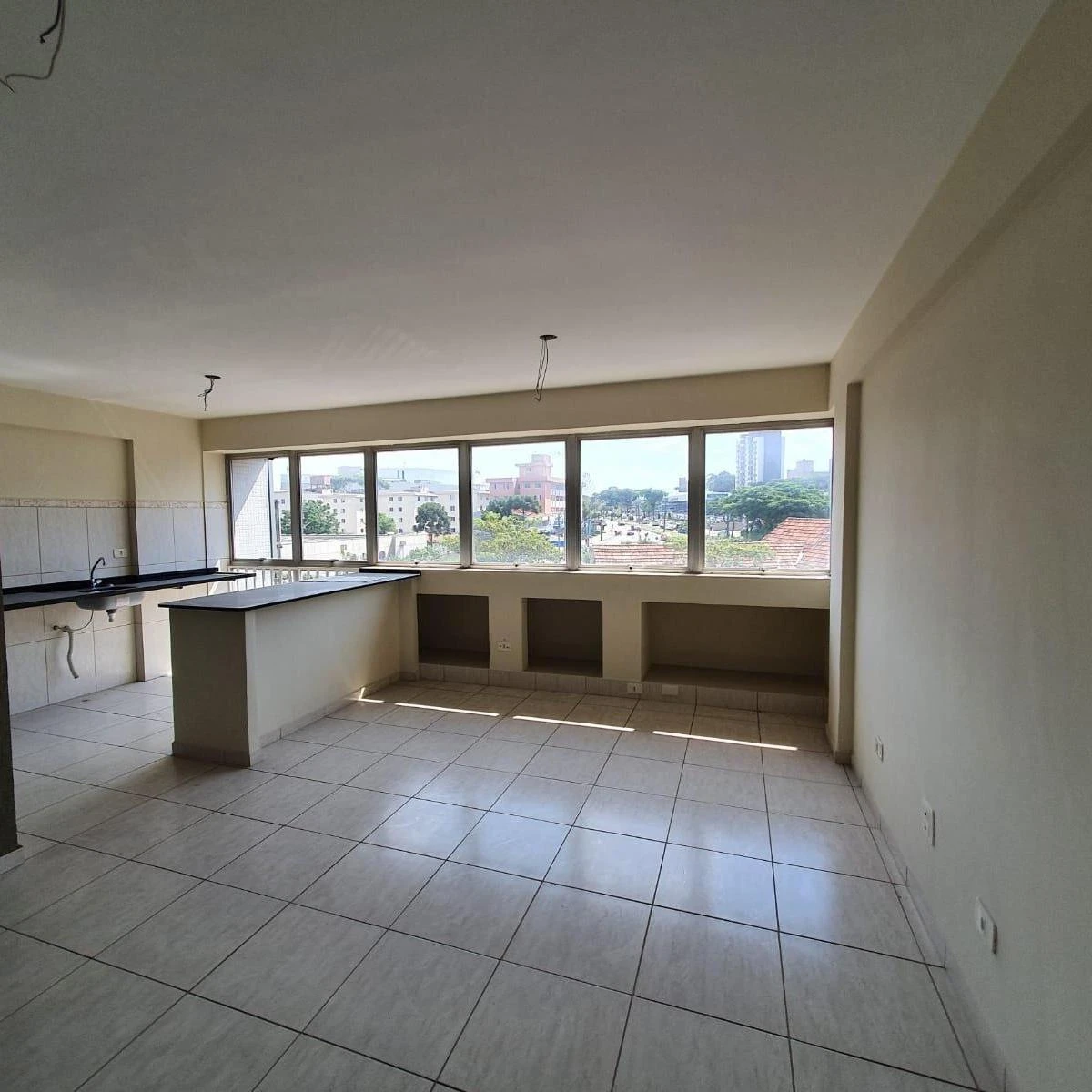 One-bedroom, 40 m² apartment in Curitiba