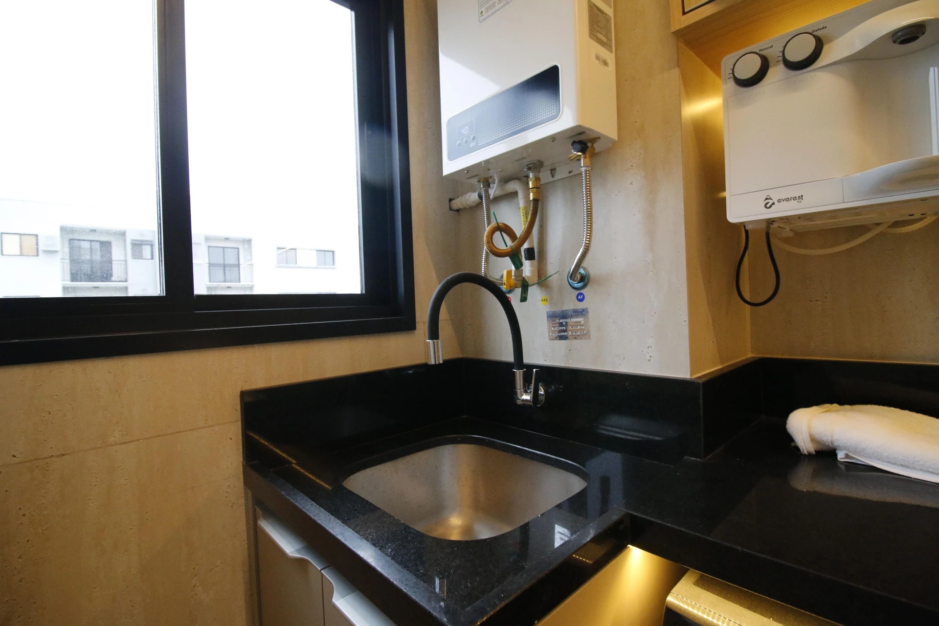 Washing machine in a 2-bedroom apartment, 41 m² — photo 8