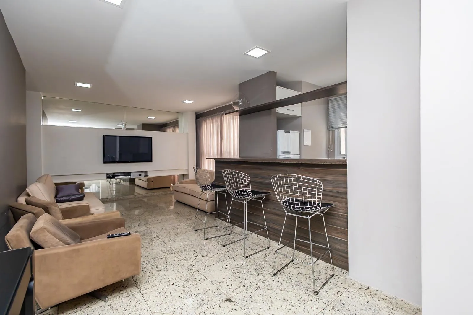Home office in a 2-bedroom apartment, 95 m² — photo 70