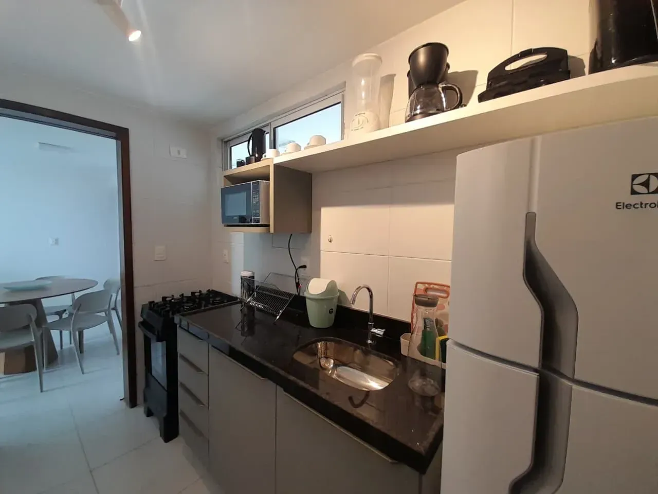 Furnished 3-bedroom apartment with a private BBQ — photo 17