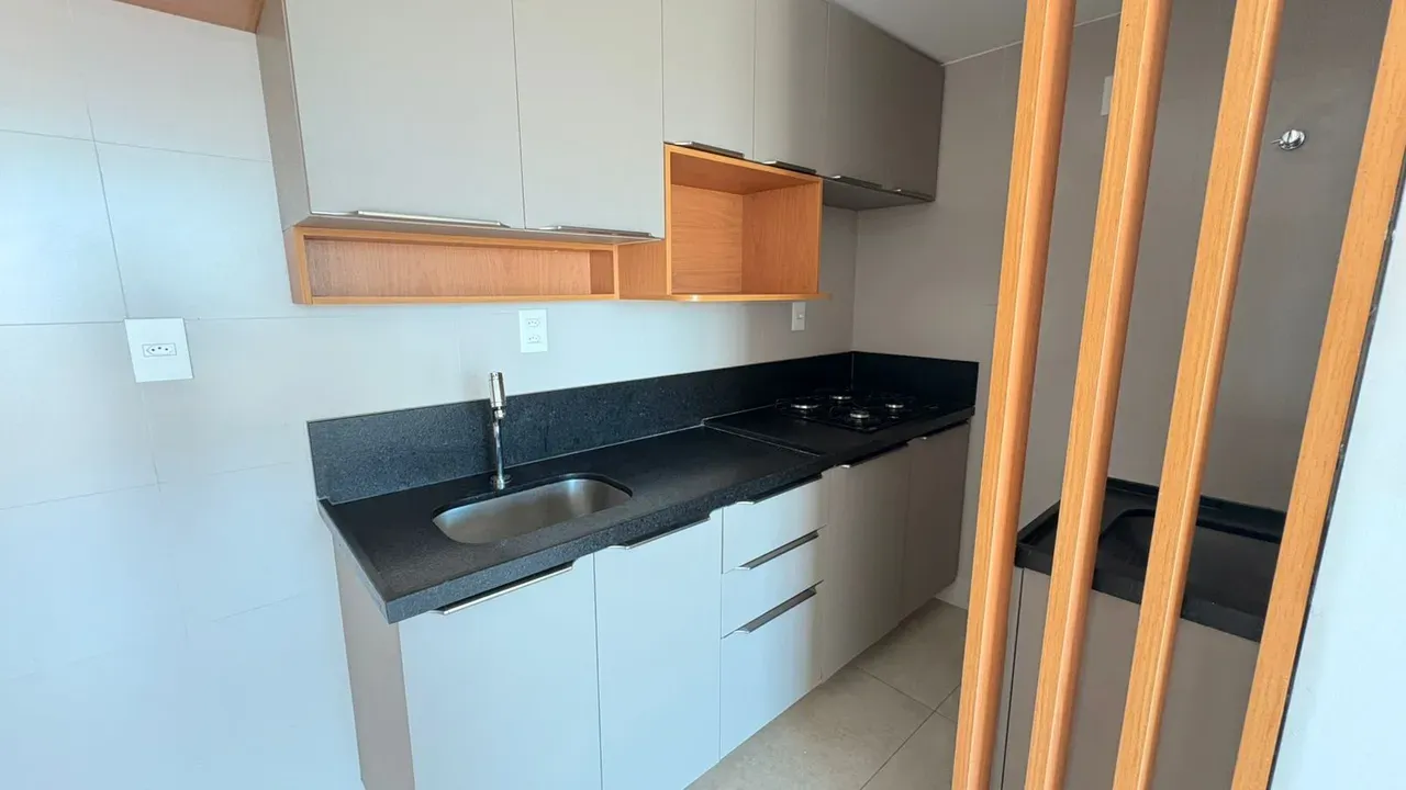 Home office in a 2-bedroom apartment, 58 m² — photo 2