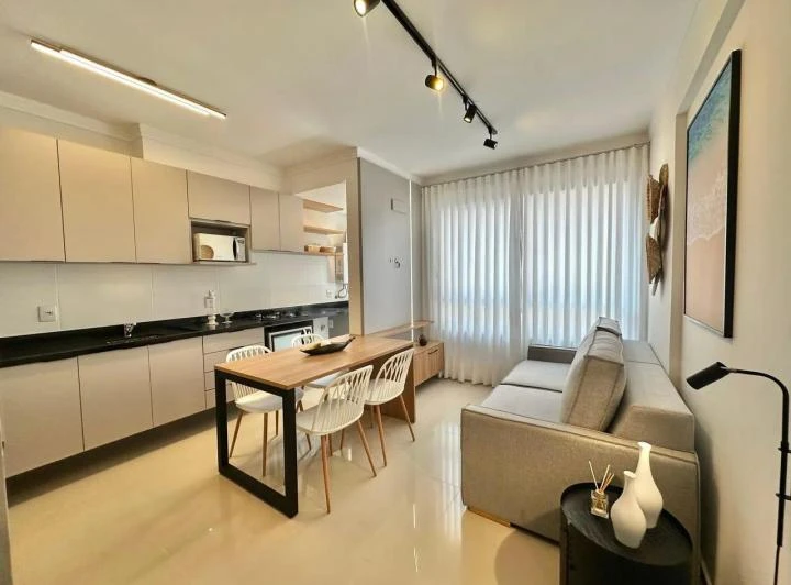 Apartamento mobiliado de 1 quarto com cozinha americana — photo 2