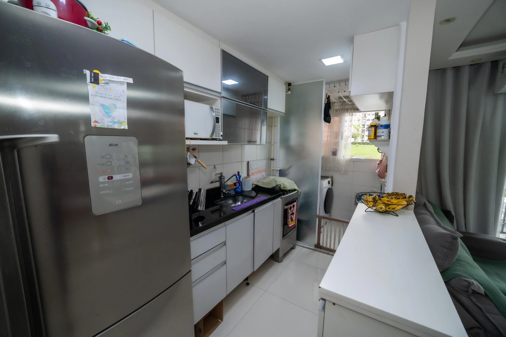 Furnished apartment, 48 m², with a grill on the balcony — photo 2