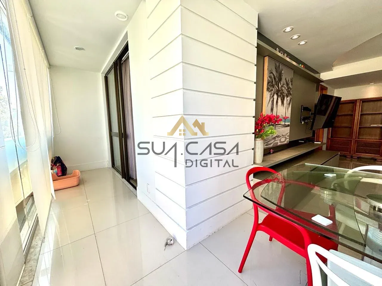 Furnished apartment with 2 bedrooms and open-plan kitchen — photo 4