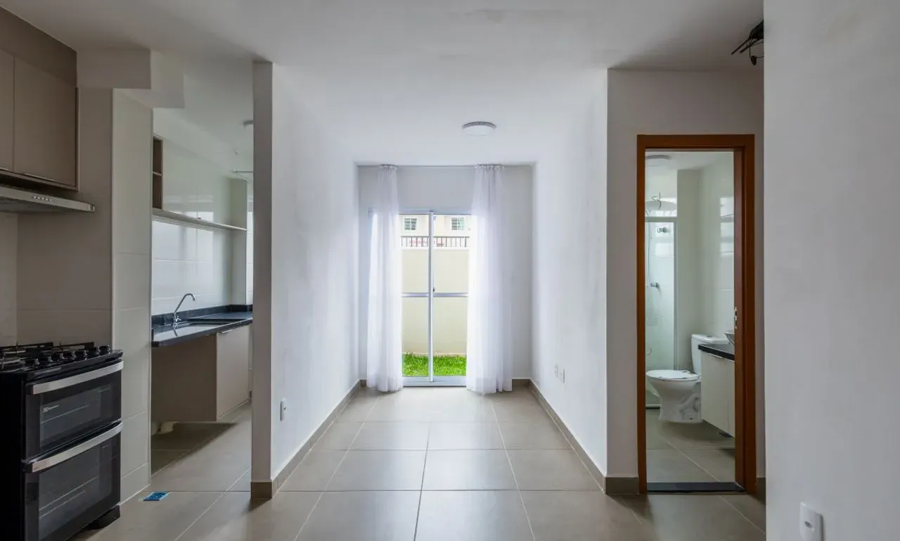 Apartment on the 12th floor with a washing machine — photo 2