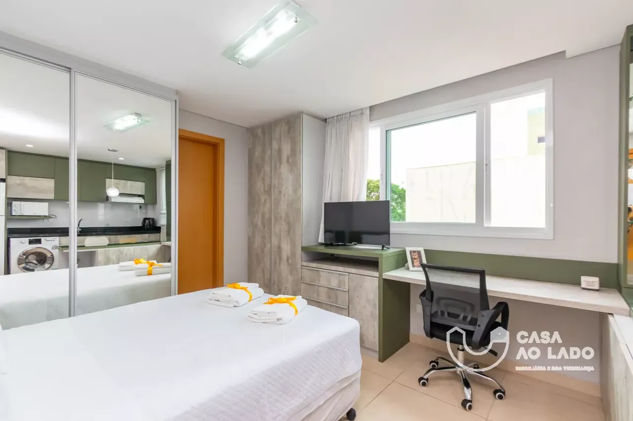 Furnished 1-bedroom apartment with integrated kitchen — photo 3