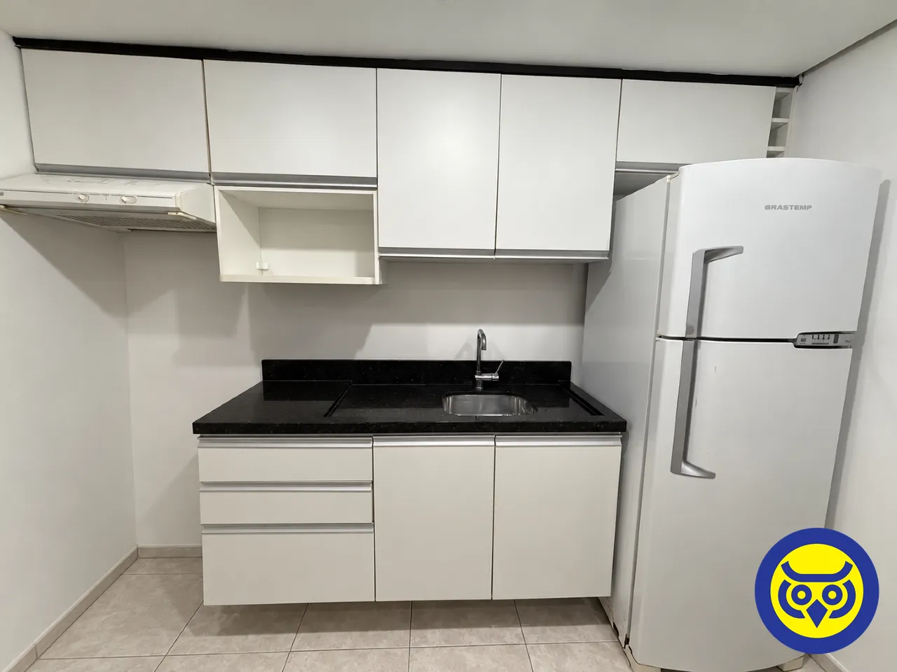 Apartment on the 7th floor with a washing machine