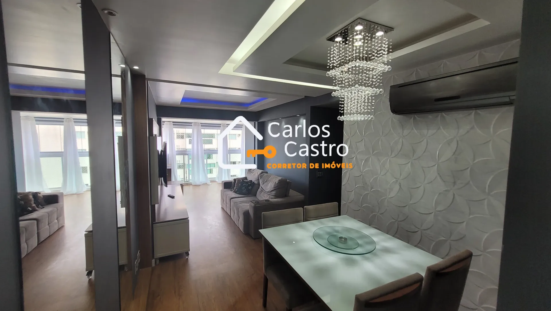 Furnished 86 m² apartment with 3 bedrooms and 1 parking spot — photo 16