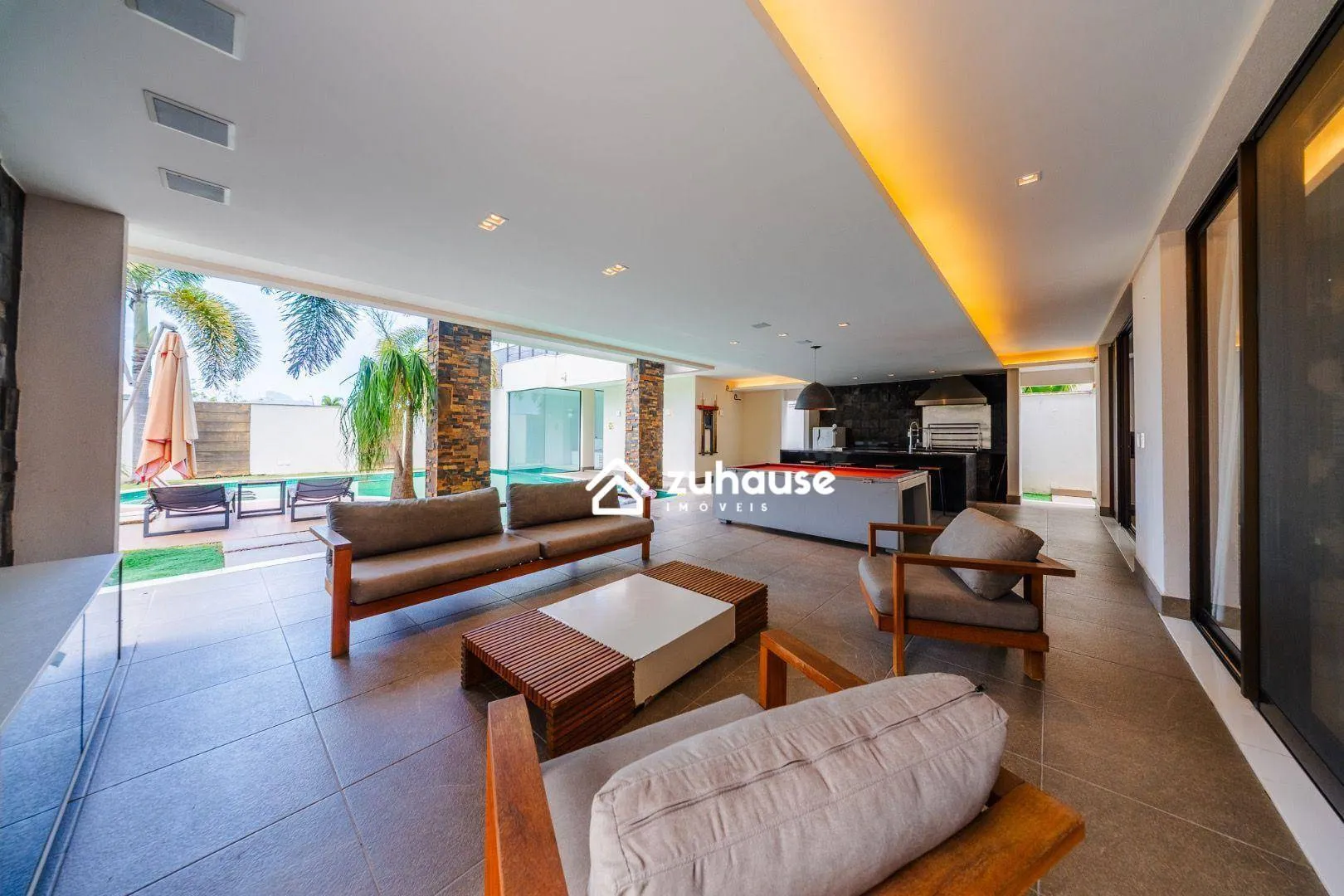 Unfurnished house with 4 bedrooms and open-plan kitchen — photo 16