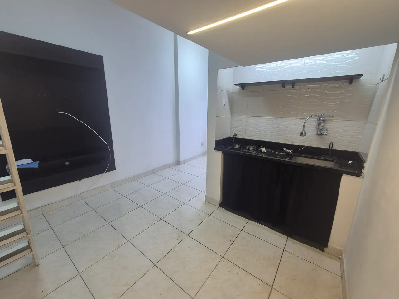 Apto loft com mezanino e cozinha compacta — photo 6