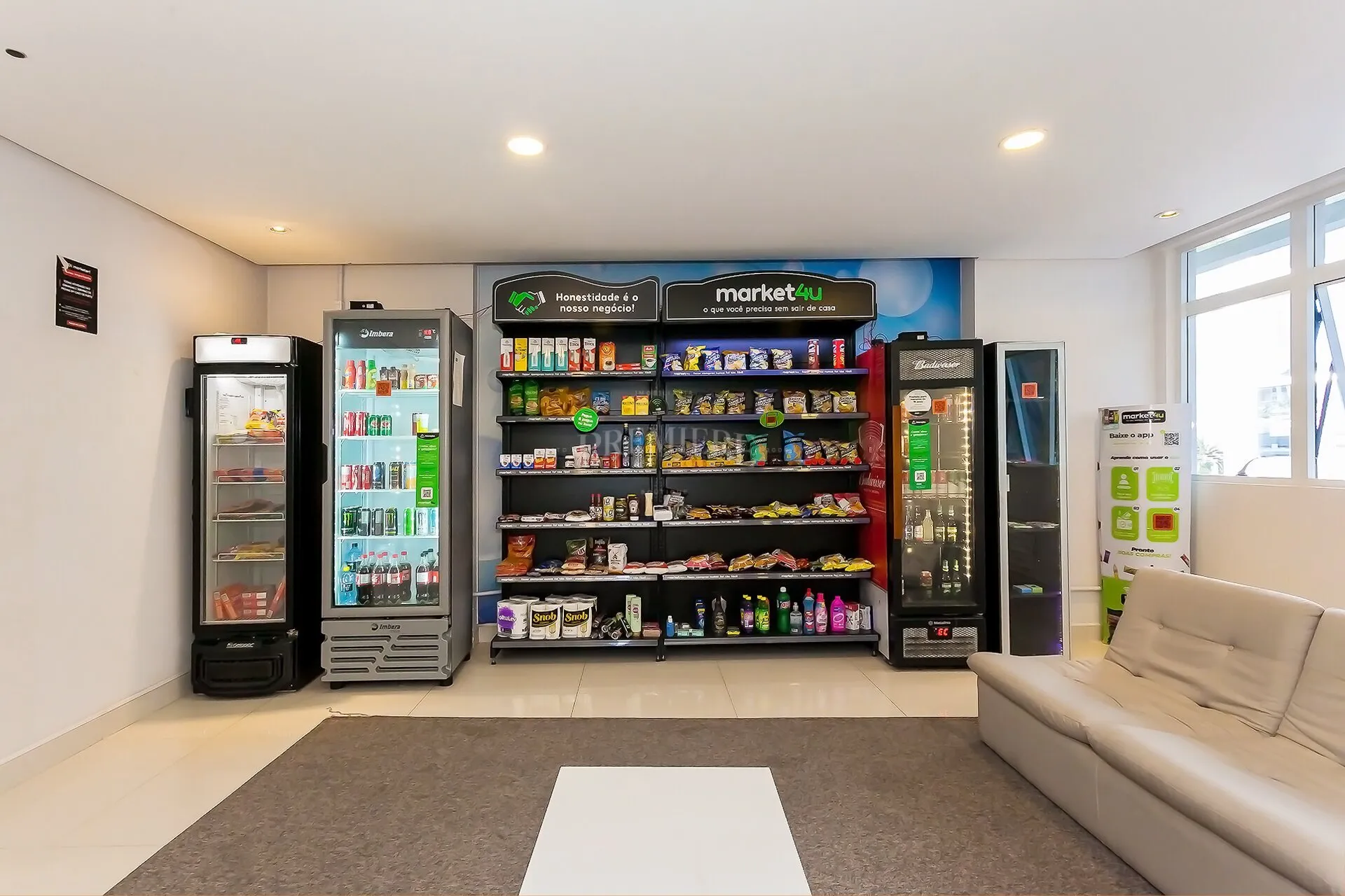 One-bedroom apartment with a washing machine in Curitiba — photo 27