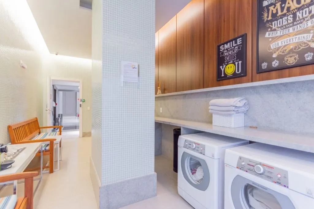 Apartamento mobiliado com cozinha em conceito aberto e 1 vaga — photo 61