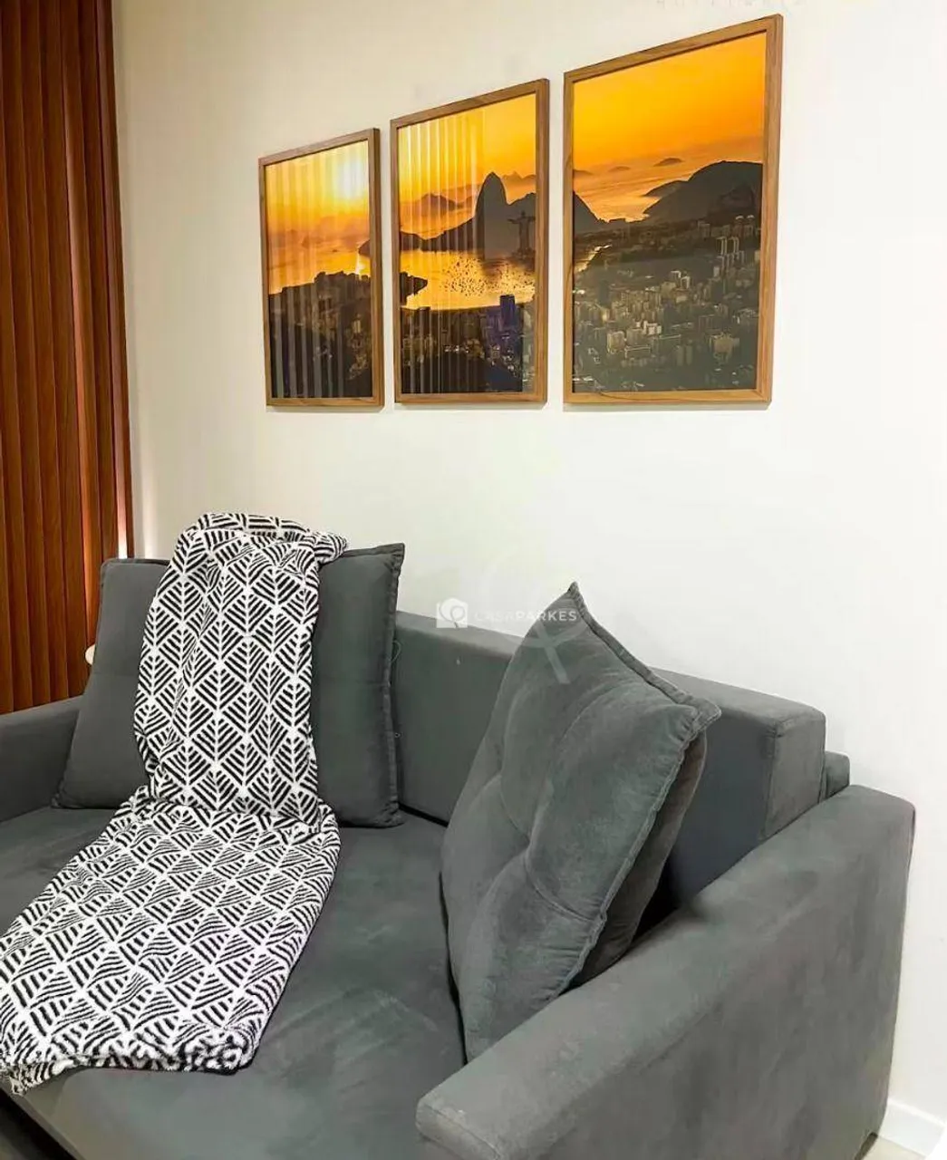 Furnished 1-bedroom apartment with balcony and 34 m² — photo 14