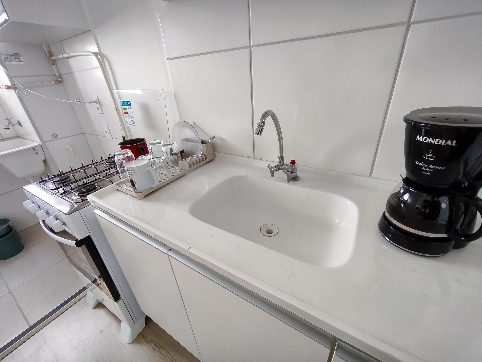 Apartamento mobiliado de 2 quartos em condomínio com sauna — photo 4