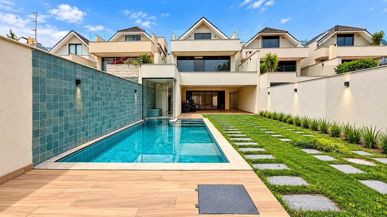 House, 360 m², with floor-to-ceiling windows — photo 6