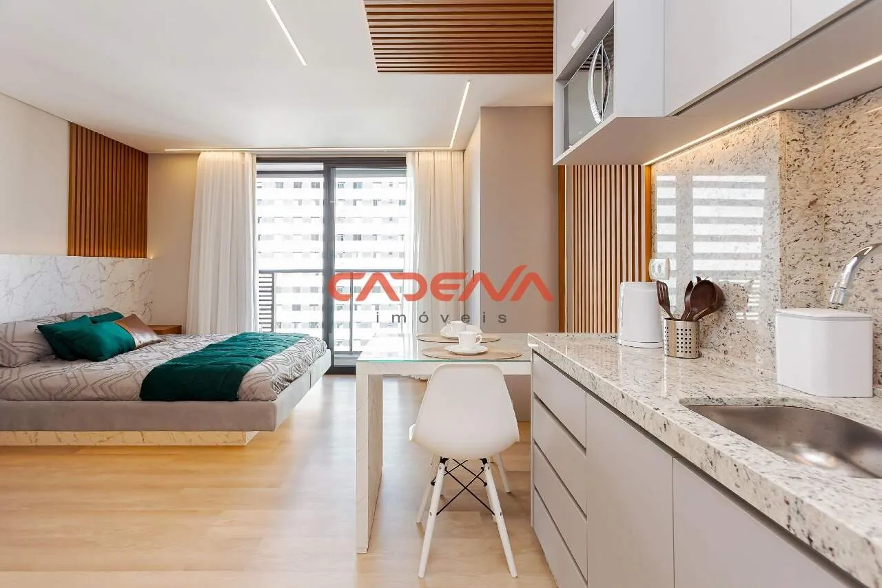 Studio mobiliado de 26 m² com cozinha compacta — photo 10