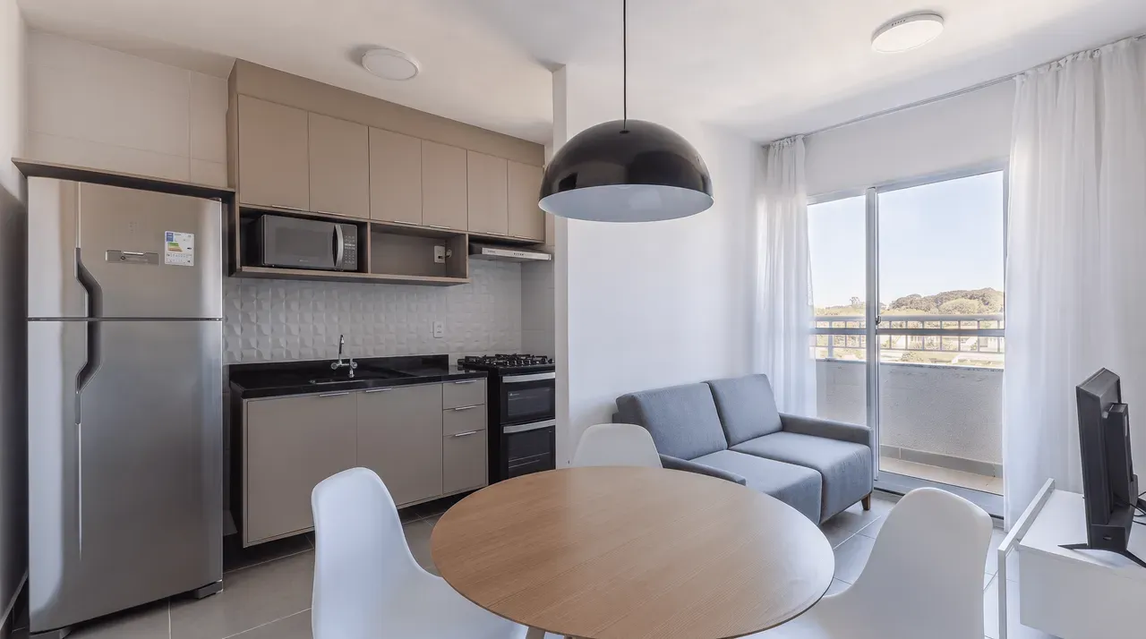 Furnished 2-bedroom apartment with 48 m²