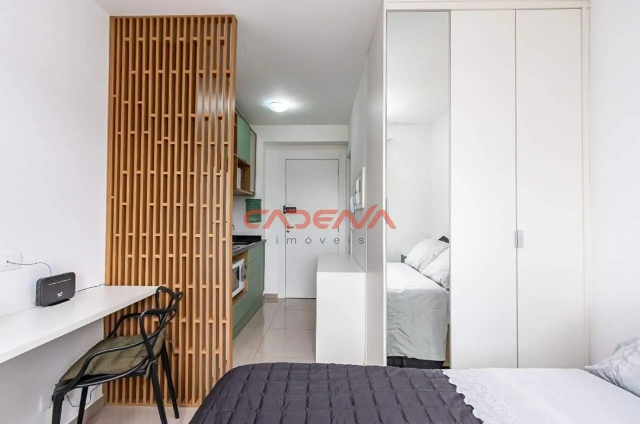 Furnished 28 m² studio with compact kitchenette — photo 5