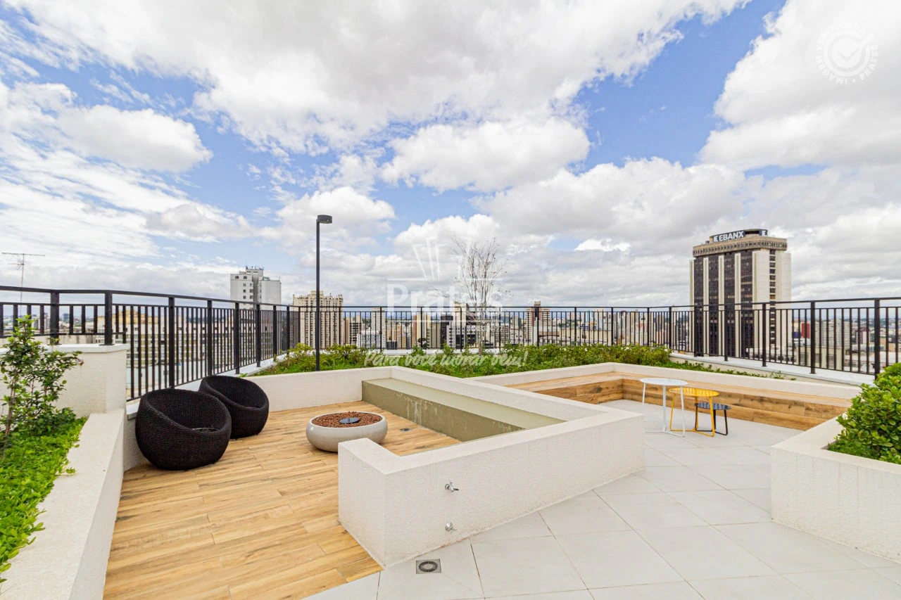 One-bedroom apartment with a washing machine in Curitiba — photo 27