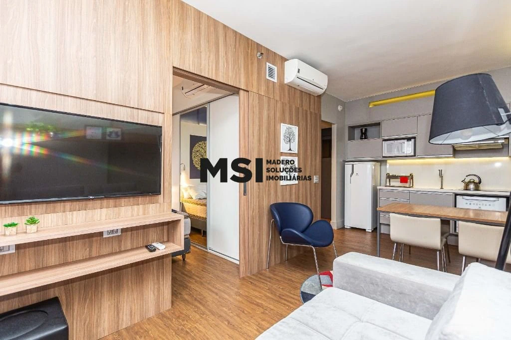 One-bedroom apartment with a washing machine — photo 17