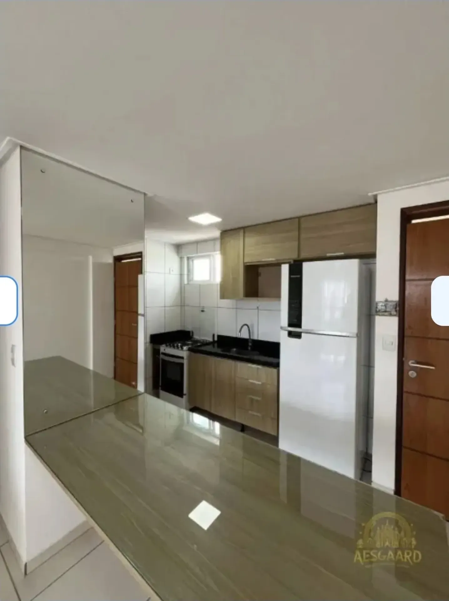 Apartamento sin amueblar de 65 m² con 2 dormitorios