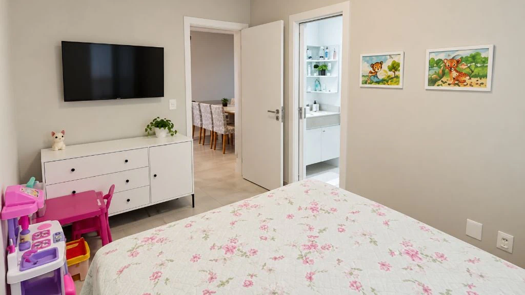 Furnished 108 m² apartment with 3 bedrooms and an en-suite — photo 5