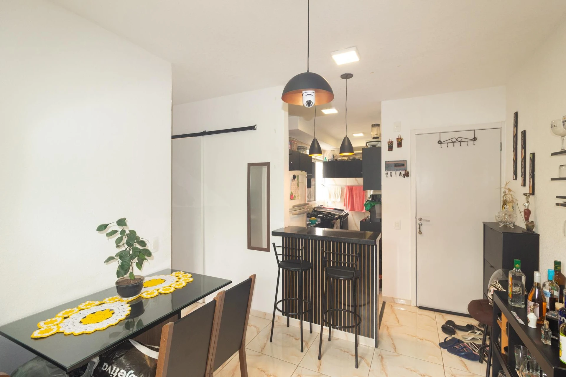 Furnished apartment, 41 m², with a washing machine — photo 18
