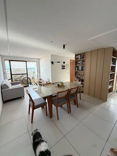Рабочее место и 2 спальни: квартира 60 м²