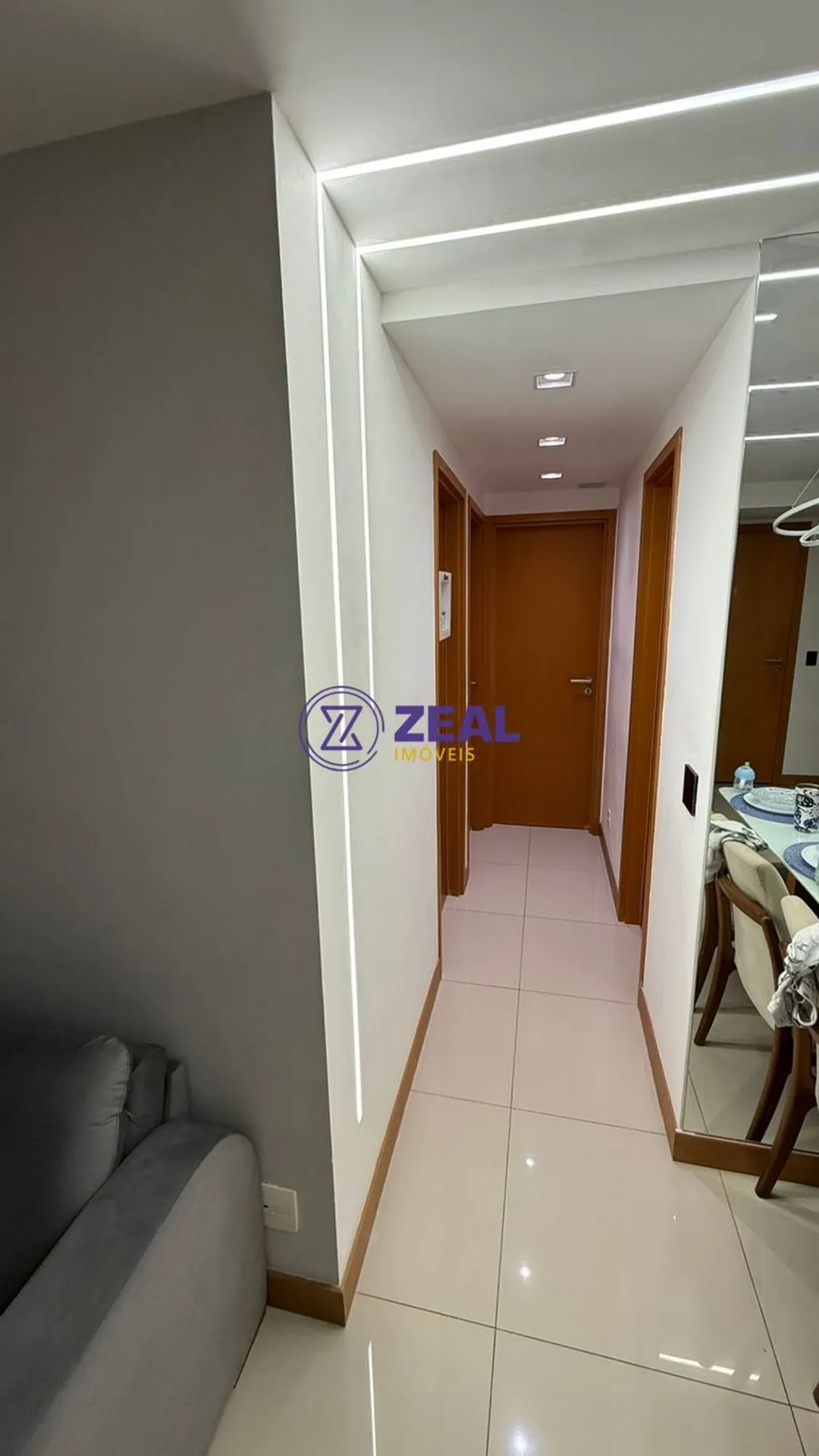 Furnished 82 m² apartment with 3 bedrooms and balcony — photo 20