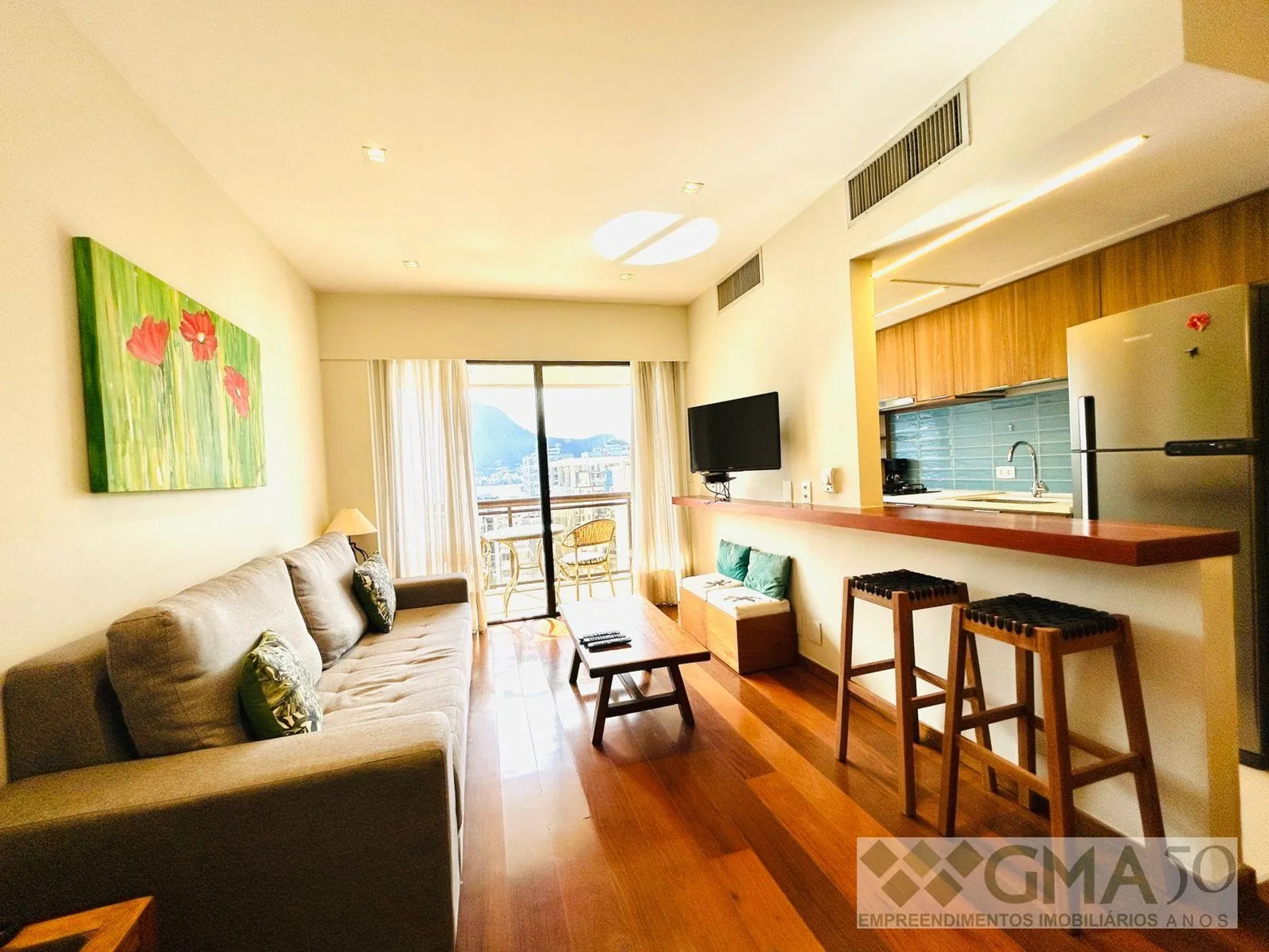 Furnished 87 m² apartment with open-plan kitchen and suite — photo 21