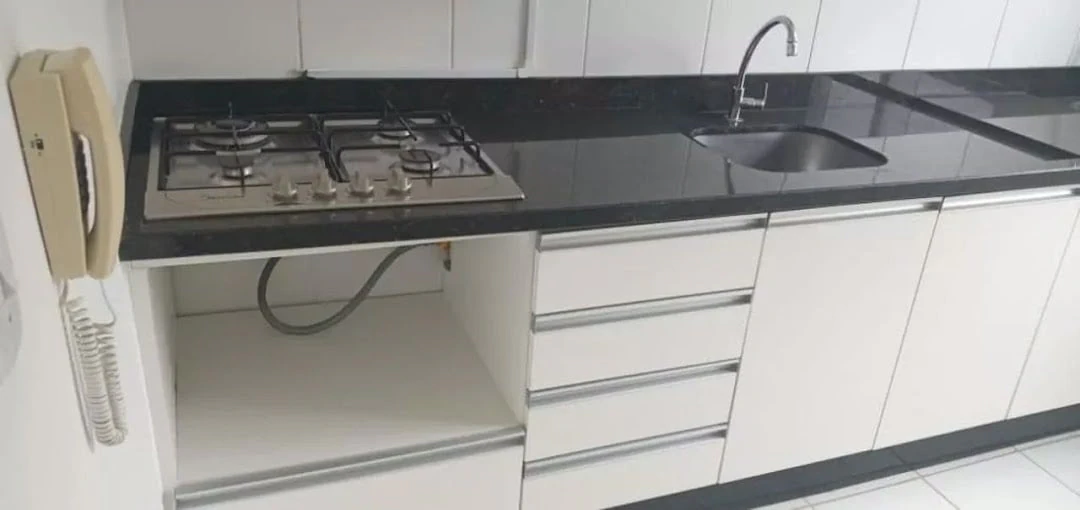One-bedroom, 46 m² apartment in Curitiba