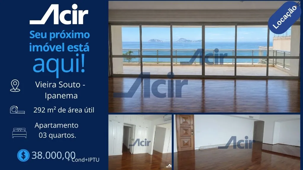 3-bedroom apartment with a water view in Rio de Janeiro — photo 3
