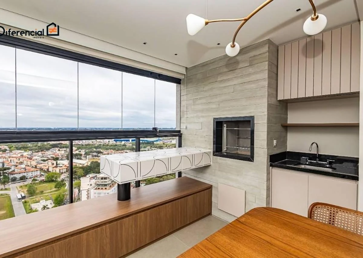 Furnished apartment, 93 m², with floor-to-ceiling windows — photo 15