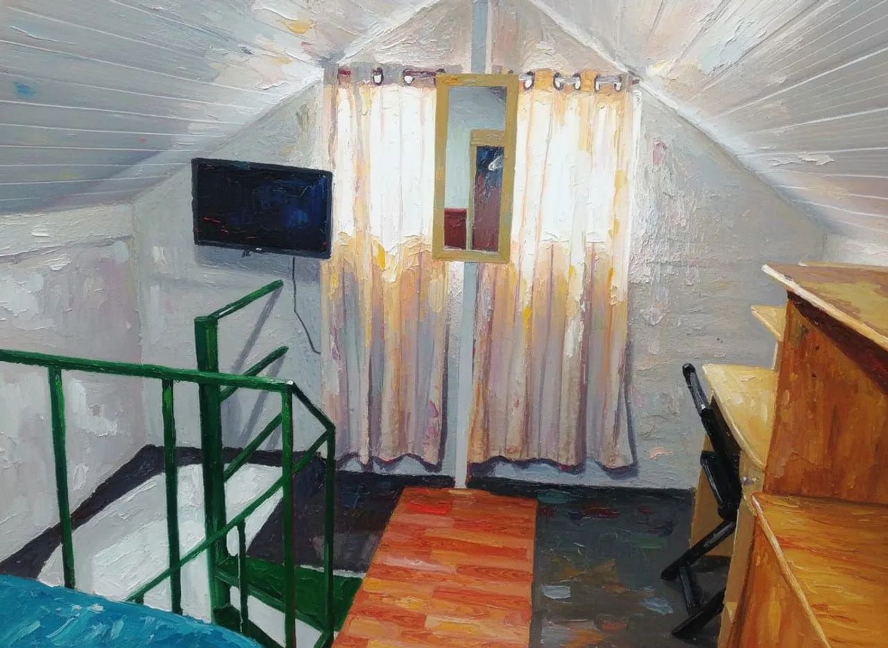Furnished studio, 20 m², with a washing machine — photo 7