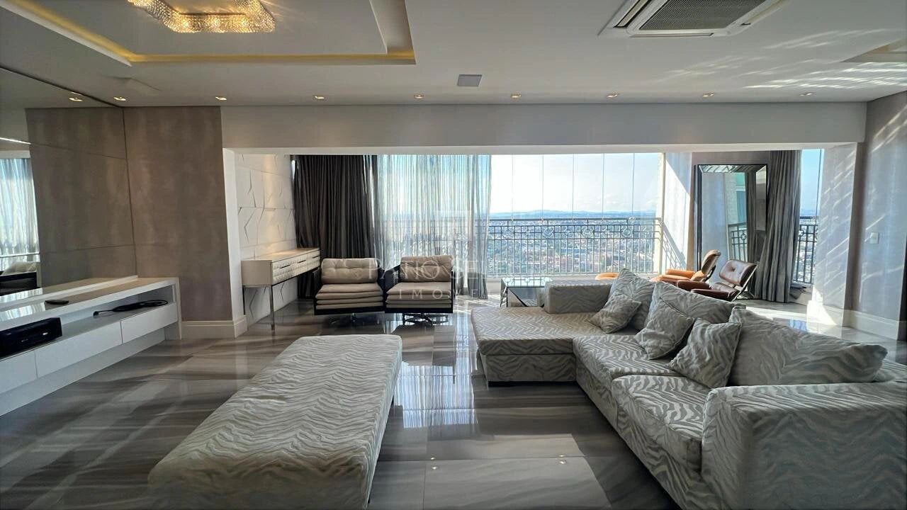 Furnished apartment, 309 m², with floor-to-ceiling windows — photo 6