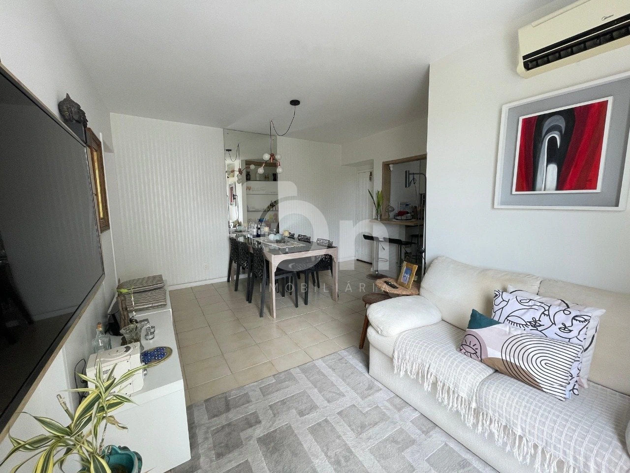 Furnished apartment, 75 m², with a washing machine — photo 20
