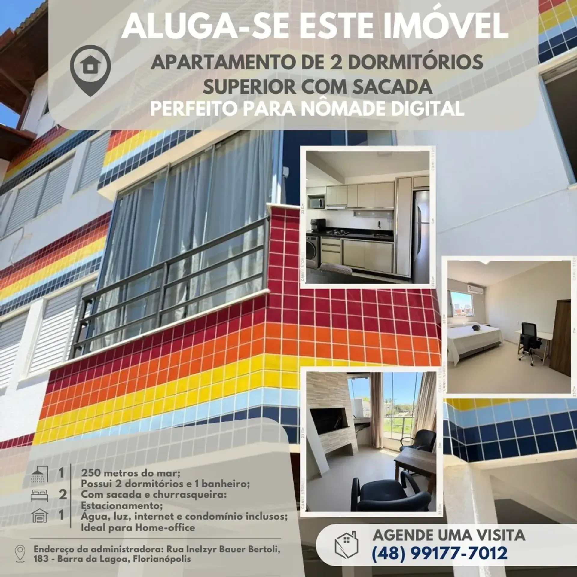 Furnished 68 m² apartment with 2 bedrooms and balcony grill — photo 10