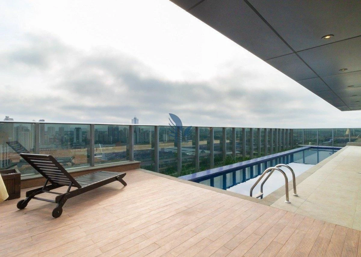 Apartamento mobiliado de 1 quarto em condomínio com academia — photo 24