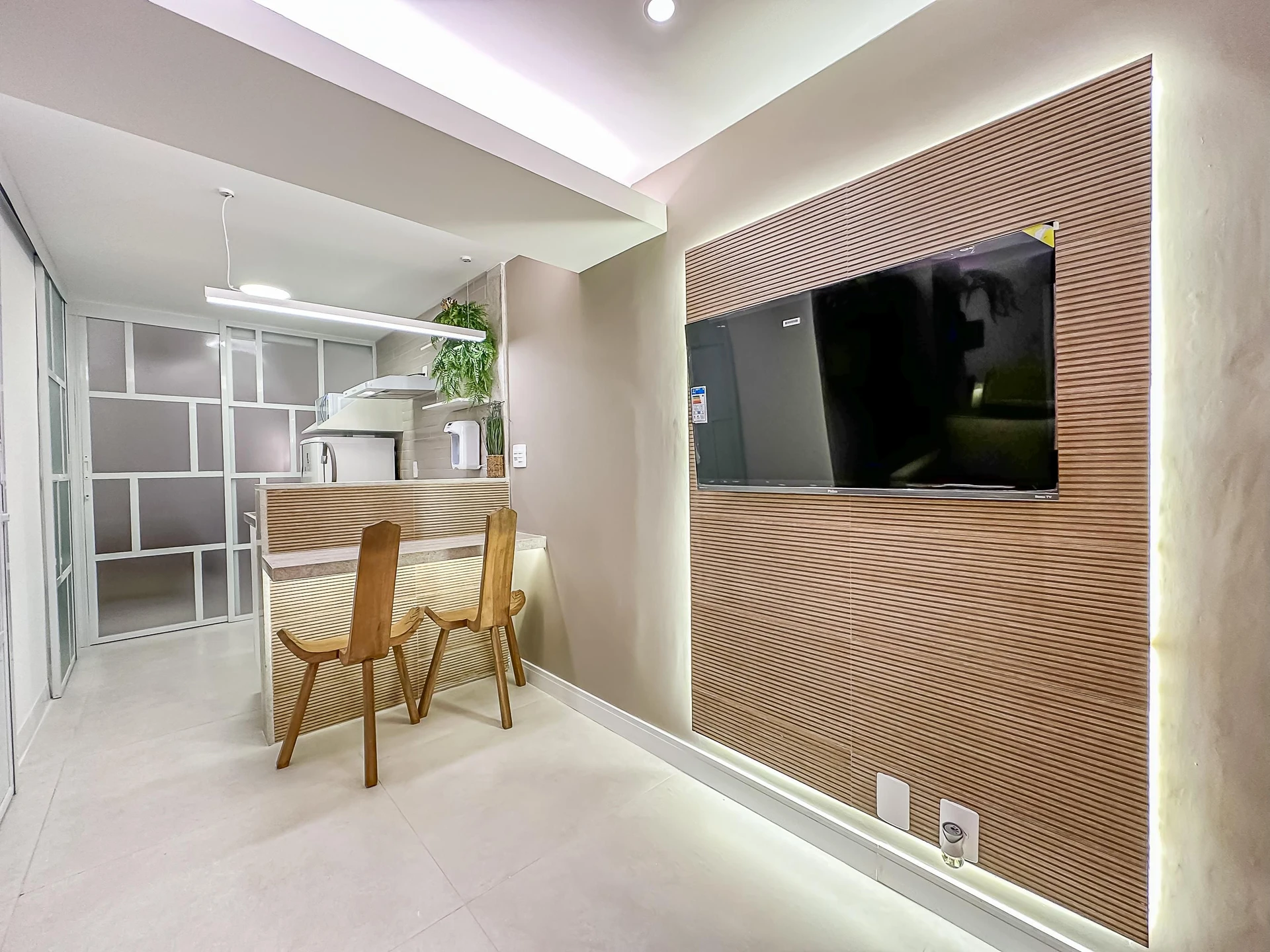 Меблированная квартира с 1 спальней и кухней open-plan — photo 28