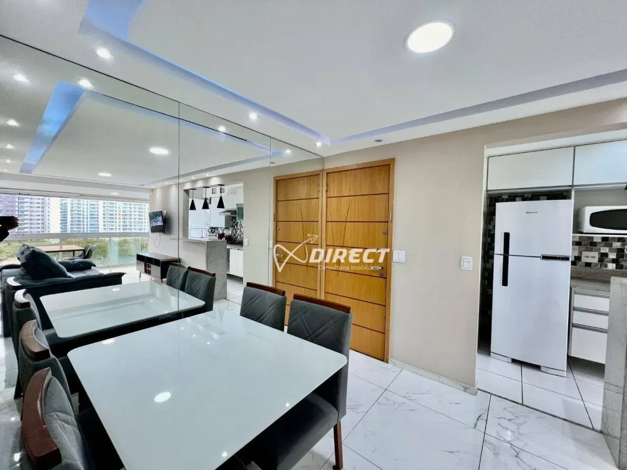 Furnished 3-bedroom apartment with 2 bathrooms — photo 8