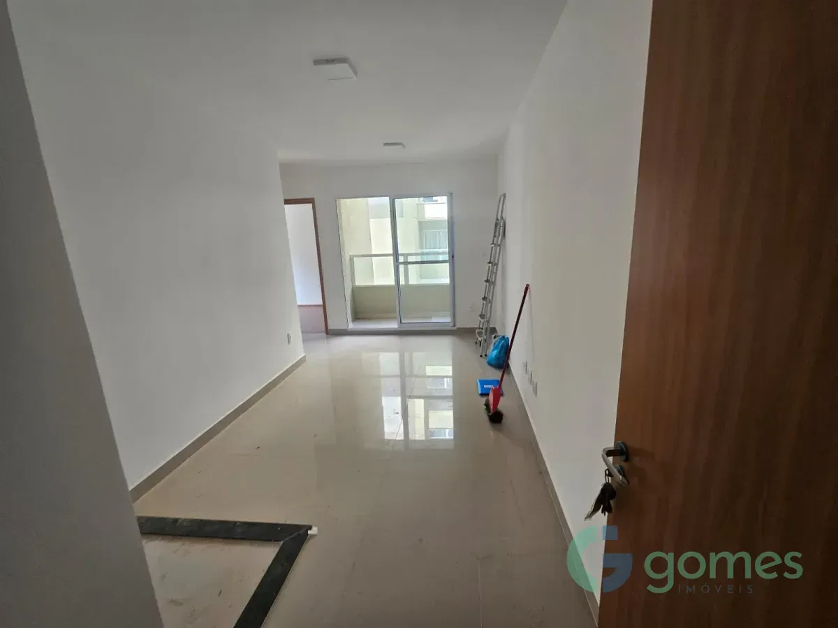 2-bedroom apartment in a building with a pool